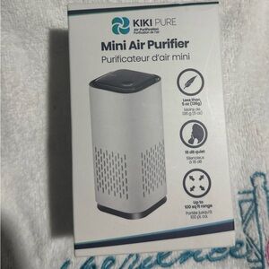Mini HEPA USB-C Powered Air Purifier Ultra Portable White NEW